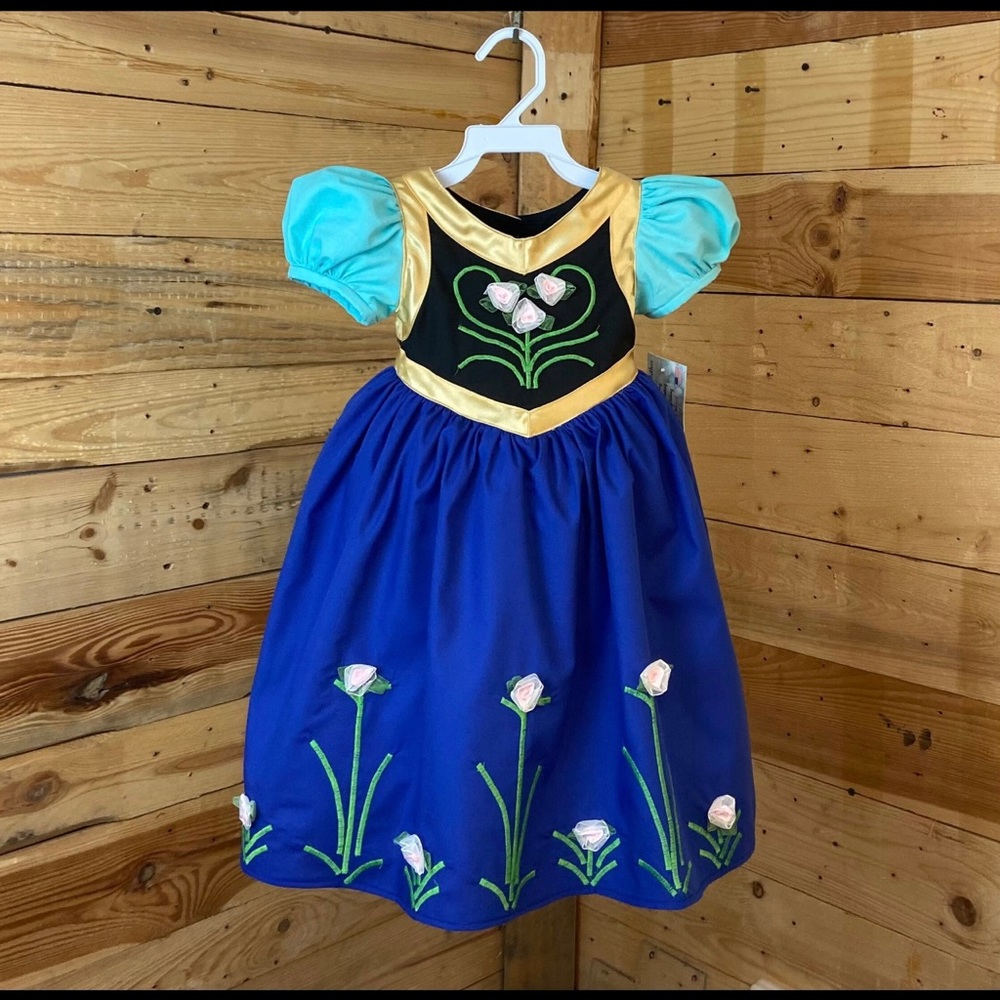 Gorgeous handmade Ana from Frozen dress